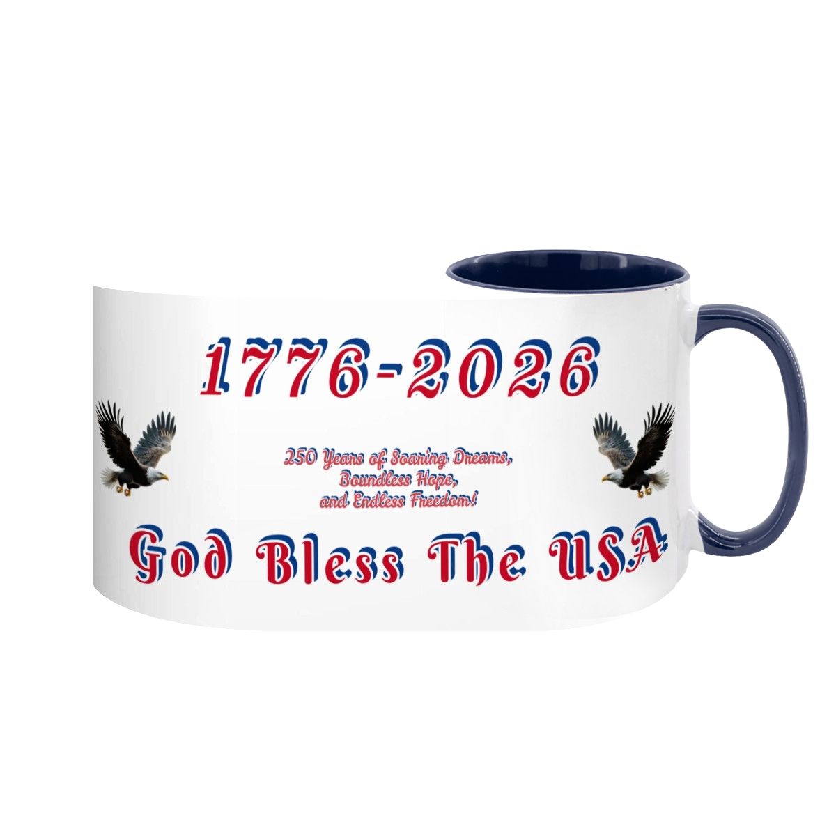 Large Colorful Mug (15oz) (Made in USA)