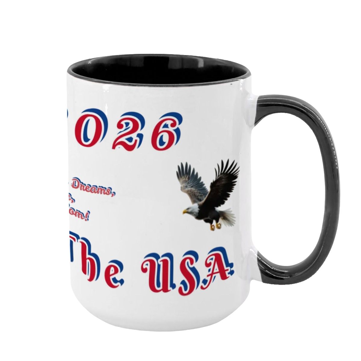 Large Colorful Mug (15oz) (Made in USA)