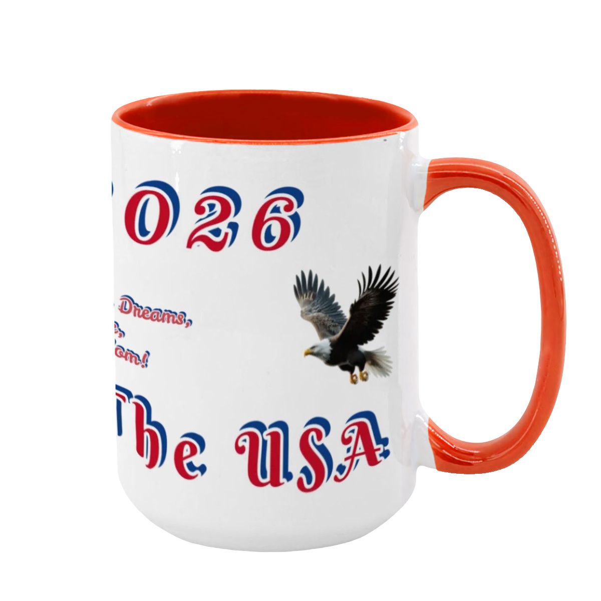 Large Colorful Mug (15oz) (Made in USA)