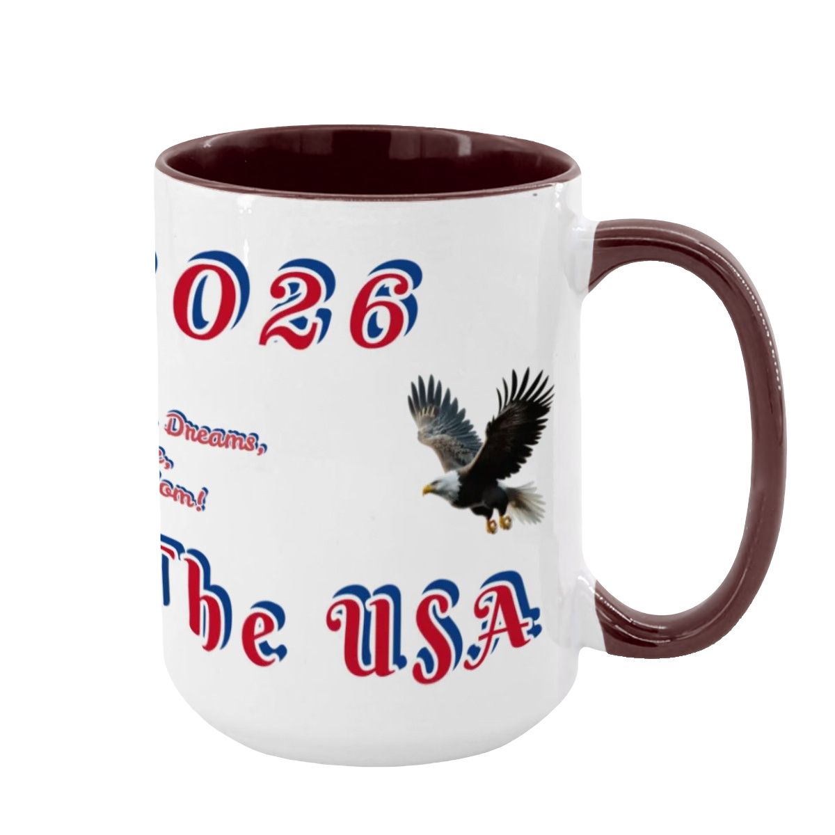 Large Colorful Mug (15oz) (Made in USA)