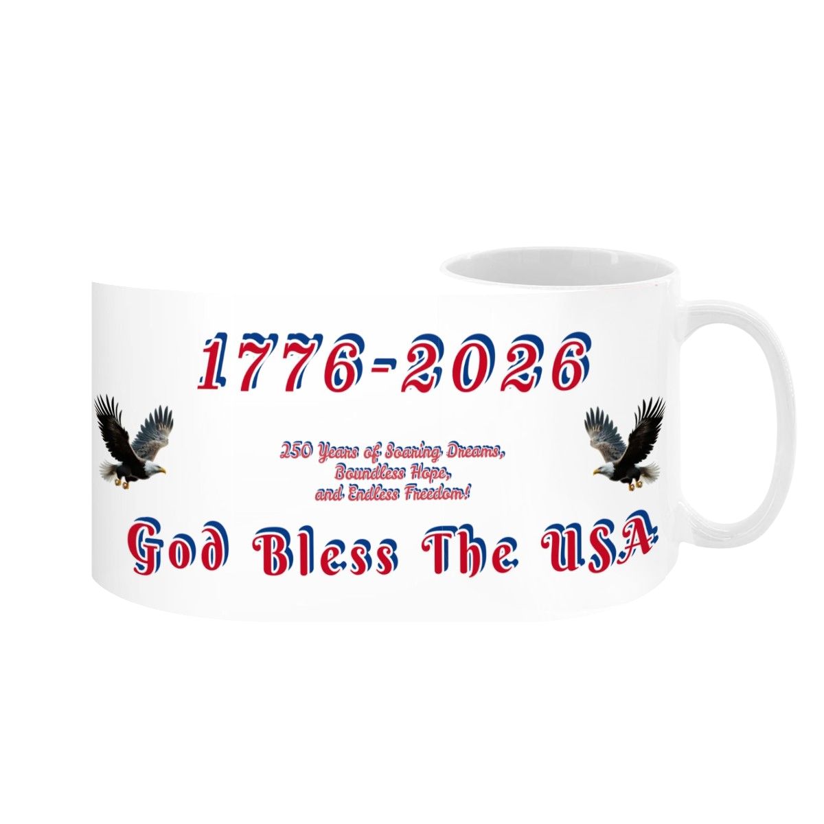 Large Colorful Mug (15oz) (Made in USA)