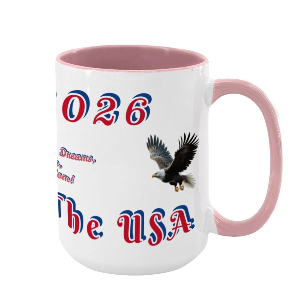 Large Colorful Mug (15oz) (Made in USA)