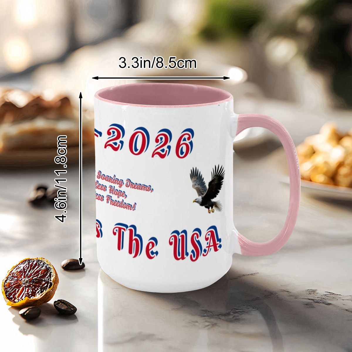 Large Colorful Mug (15oz) (Made in USA)