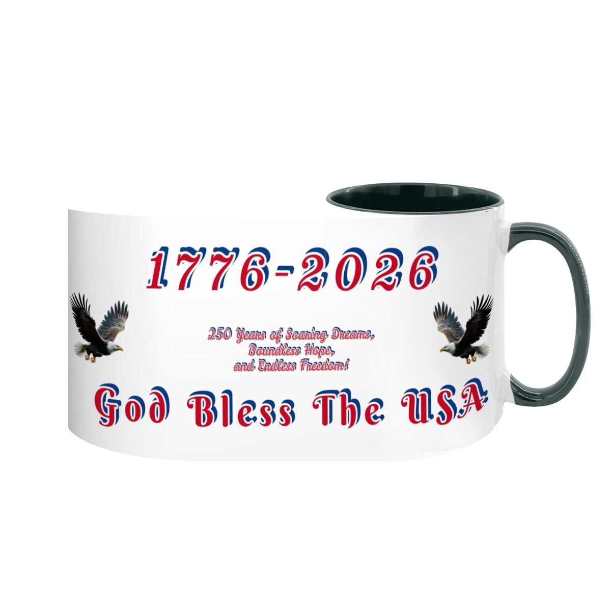Large Colorful Mug (15oz) (Made in USA)