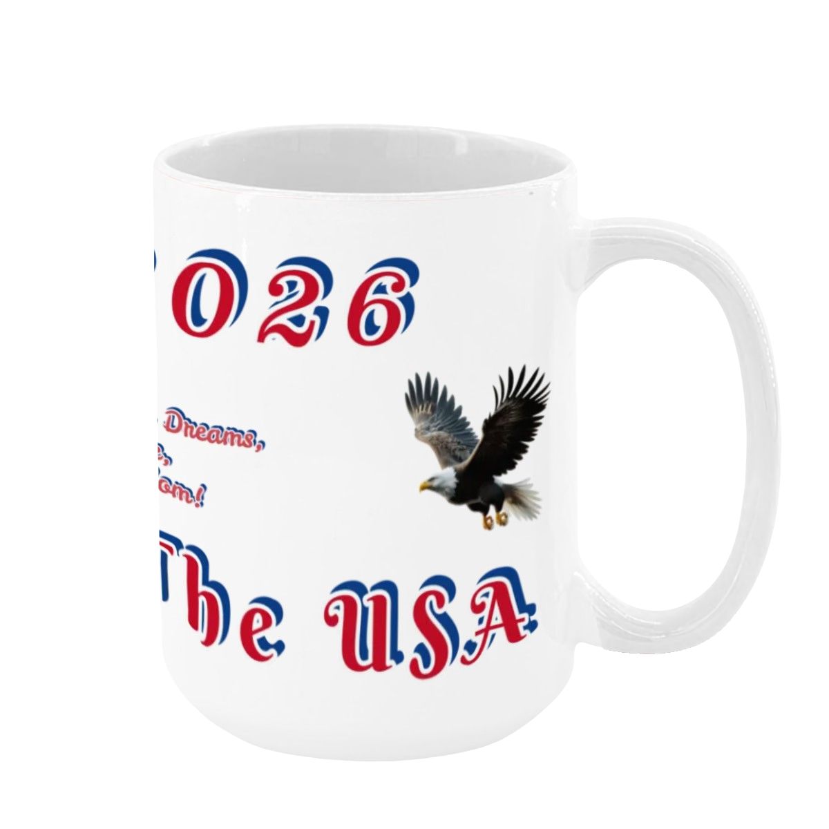 Large Colorful Mug (15oz) (Made in USA)