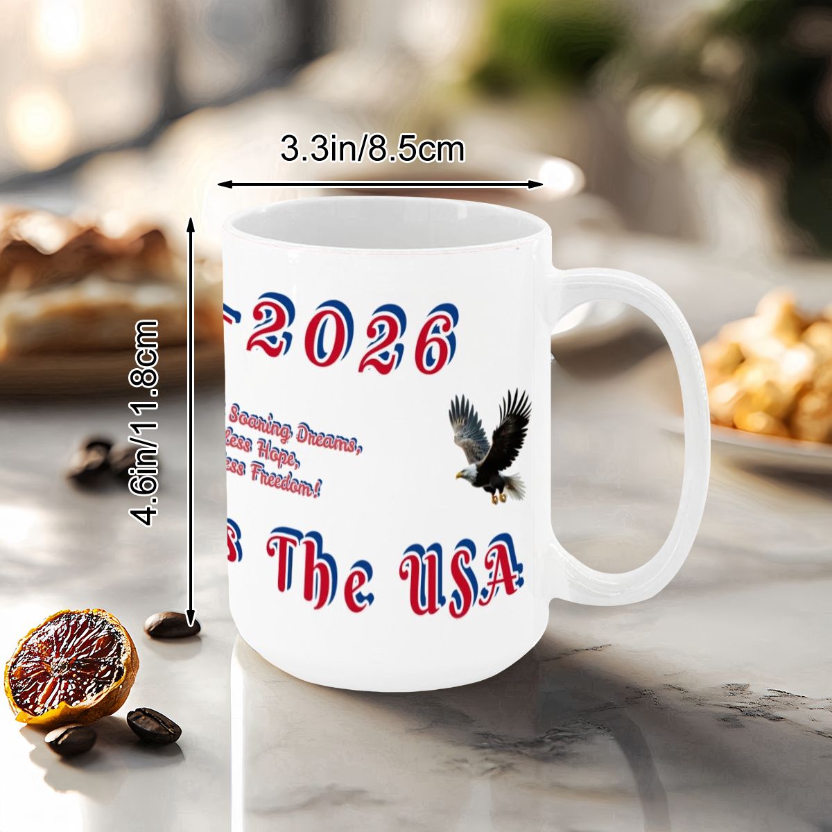 Large Colorful Mug (15oz) (Made in USA)