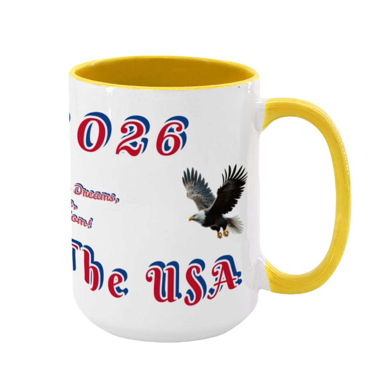 Large Colorful Mug (15oz) (Made in USA)
