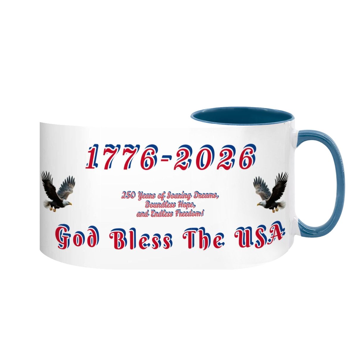 Large Colorful Mug (15oz) (Made in USA)