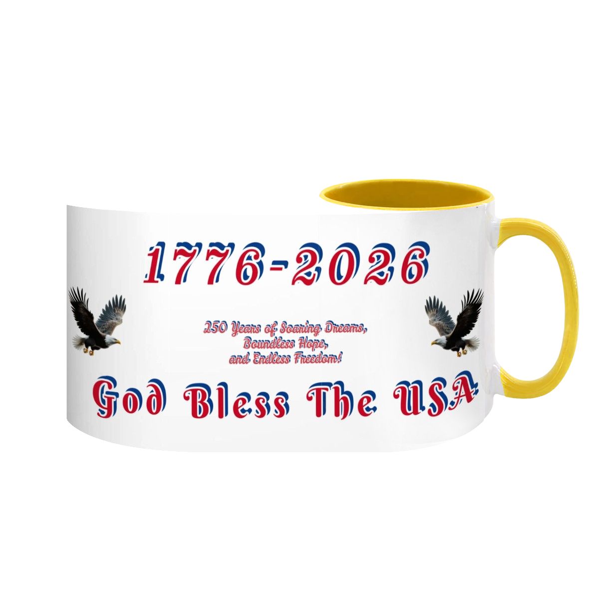 Large Colorful Mug (15oz) (Made in USA)