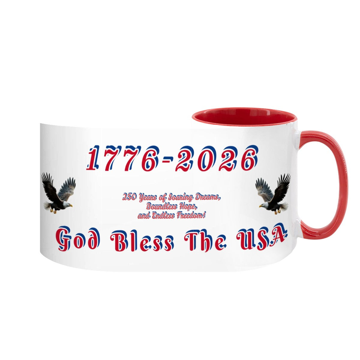 Large Colorful Mug (15oz) (Made in USA)